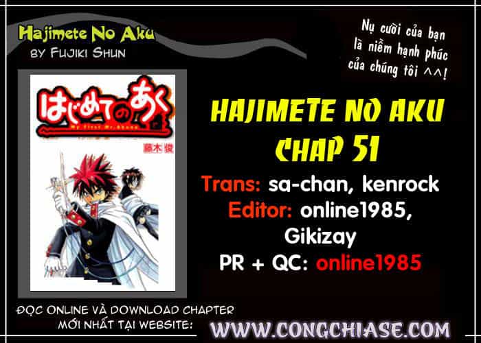 Hajimete No Aku - Chương 55 - ảnh 19