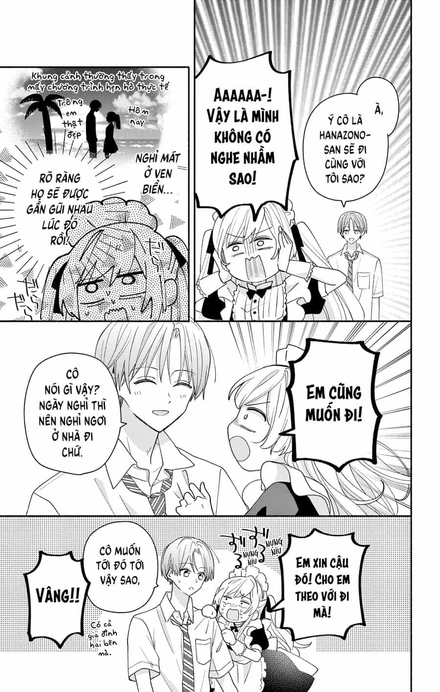Hầu Gái Hachiya-Kun Biết Yêu - Chương 8 - ảnh 8