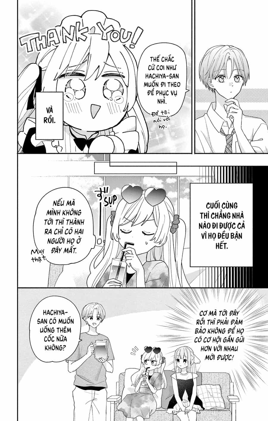 Hầu Gái Hachiya-Kun Biết Yêu - Chương 8 - ảnh 9