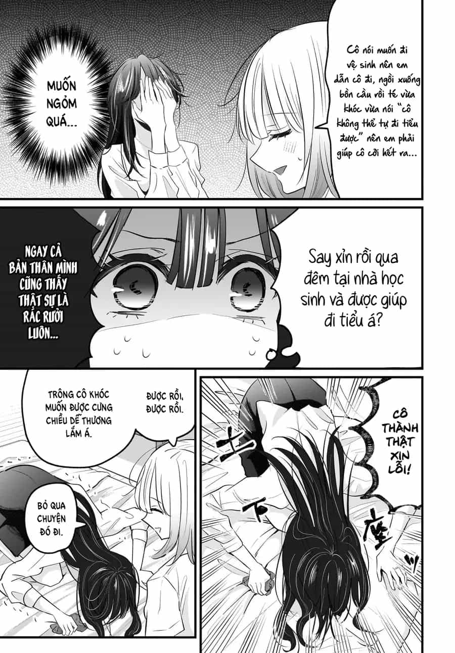 Hitodzuma Kyoushi Ga Oshiego No Joshi Koukousei Ni Do Hamari Suru Hanashi - Chương 3 - ảnh 19