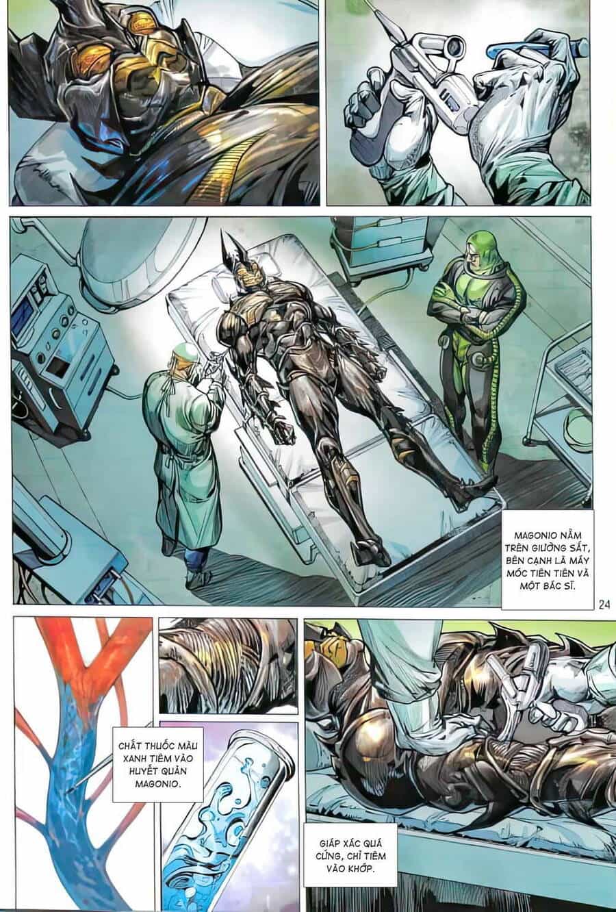 Hổ Giáp Nhân Armour Man - Chương 4 - ảnh 24