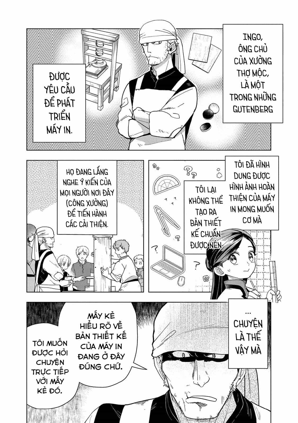 Honzuki No Gekokujou : Dai 3-Bu Ryouchi Ni Hon O Hirogeyou ! - Chương 43 - ảnh 3
