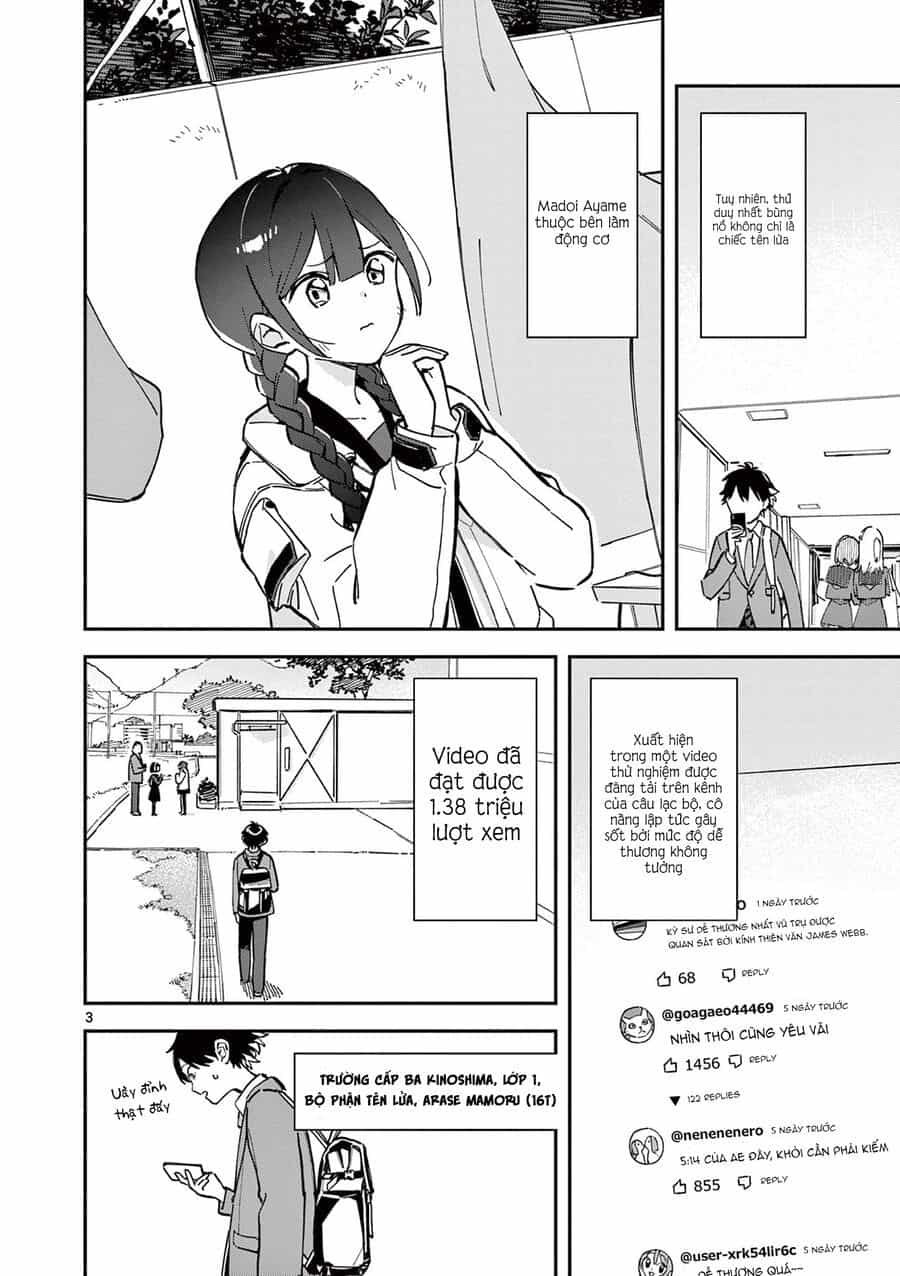 Houkago, Bokura Wa Uchuu Ni Madou - Chương 1 - ảnh 4