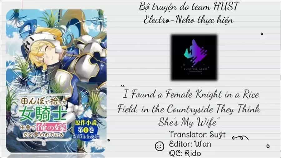 I Found A Female Knight In A Rice Field, In The Countryside They Think She’s My Wife - Chương 48 - ảnh 3