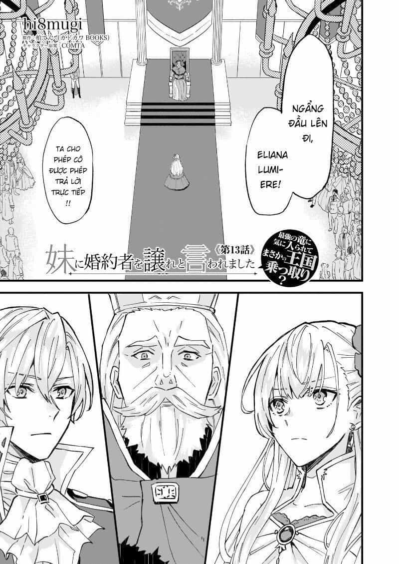 Imouto Ni Fiancee Wo Yuzure To Iwaremashita, Saikyou No Ryuu Ni Kiniirarete Masakano Okoku Nottori? - Chương 13.5 - ảnh 2