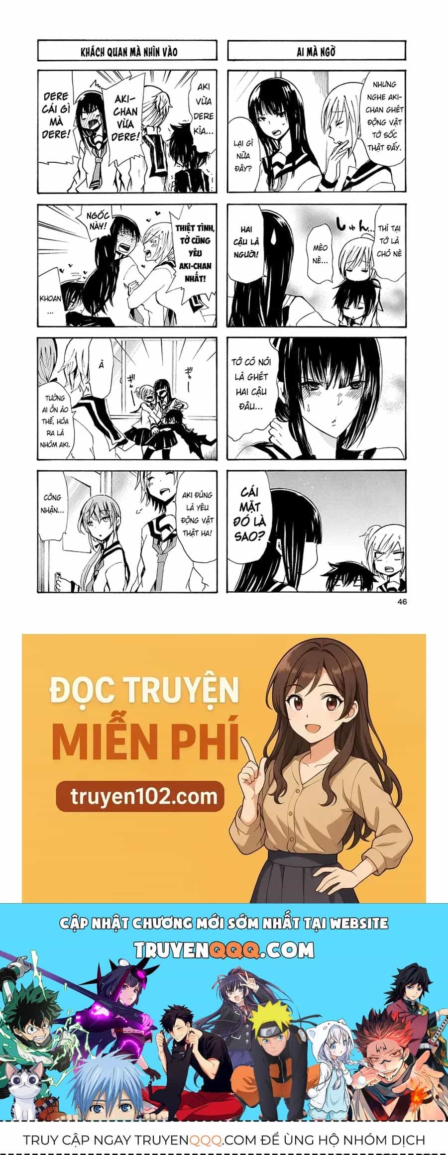 Inugami-San To Nekoyama-San - Chương 4 - ảnh 9