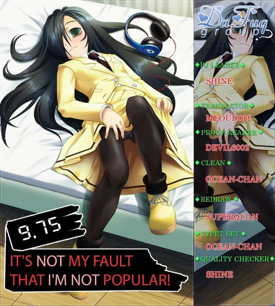It’s Not My Fault That I’m Not Popular! - Chương 9.7 - ảnh 2