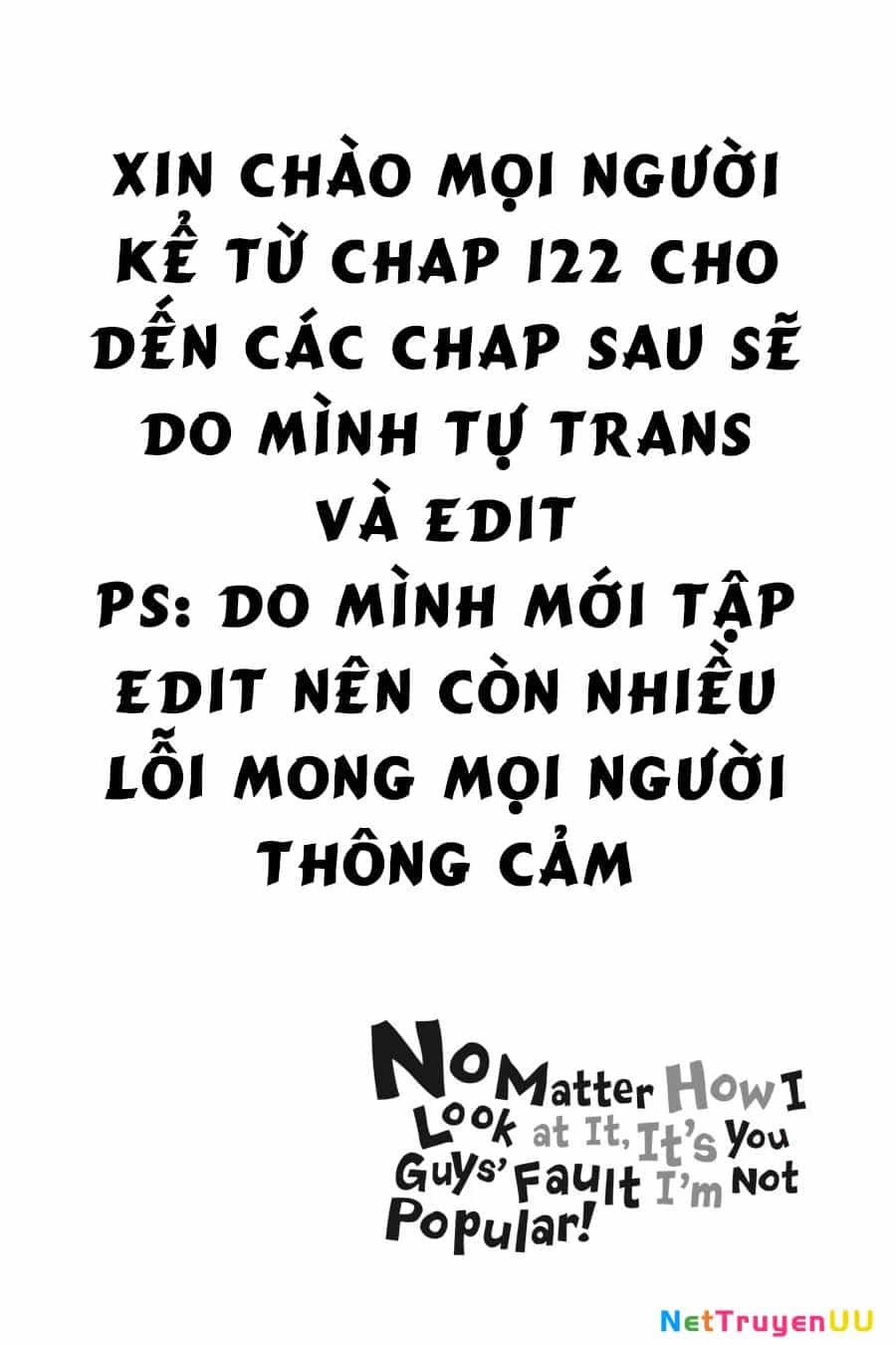 It’s Not My Fault That I’m Not Popular! - Chương 122 - ảnh 16