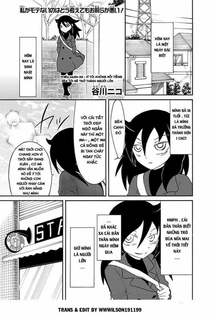 It’s Not My Fault That I’m Not Popular! - Chương 36 - ảnh 2