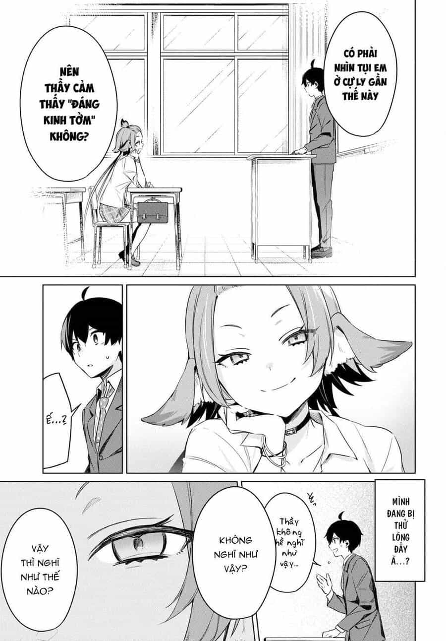 Jingai Kyoushitsu No Ningen-Girai Kyoushi: Hitoma-Sensei, Watashi-Tachi Ni Ningen O Oshiete Kuremasen Ka? - Chương 1 - ảnh 33