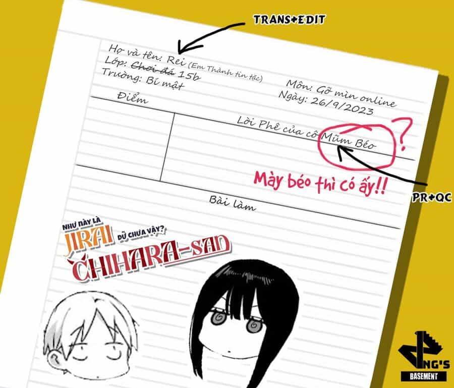 Jirai Nandesuka? Chihara-San - Chuong 63.5 - ảnh 5