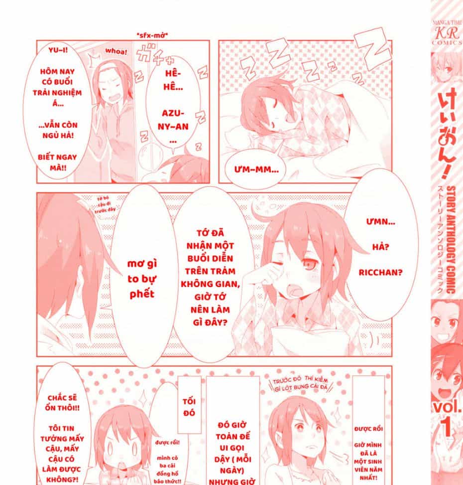 K-On! Story Anthology Comic - Chuong 1 - ảnh 2