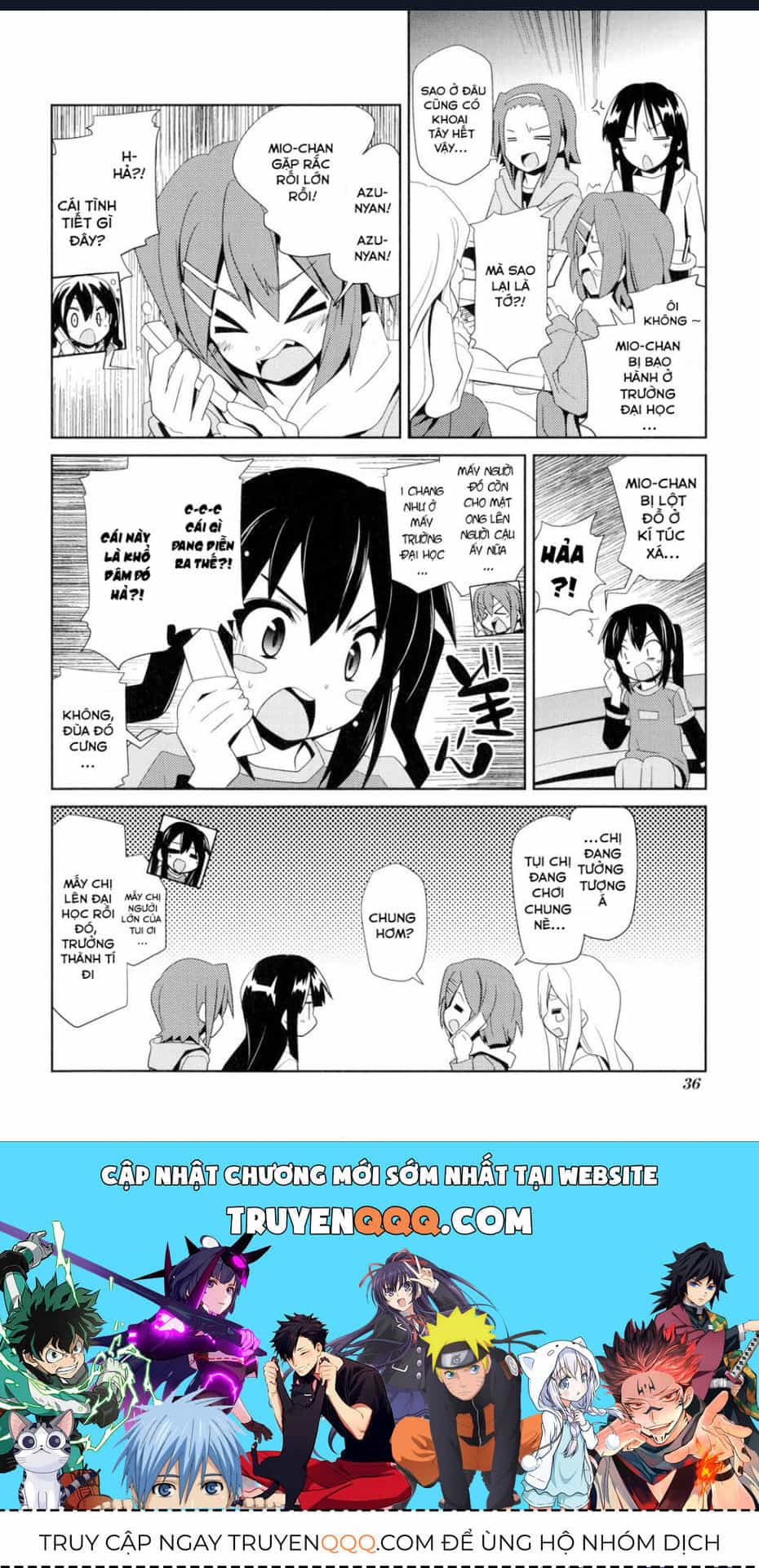 K-On! Story Anthology Comic - Chương 5 - ảnh 8