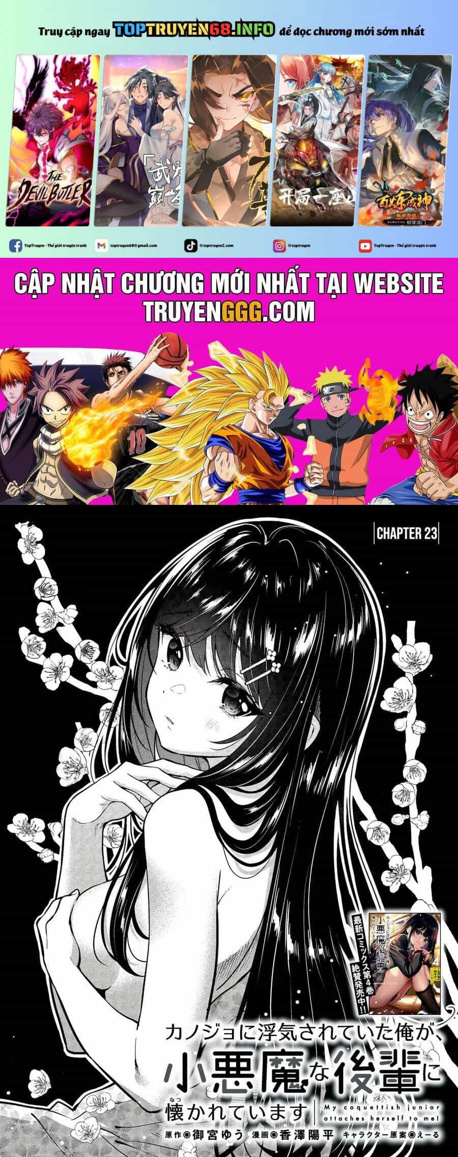 Kanojo Ni Uwaki Sareteita Ore Ga, Koakuma Na Kouhai Ni Natsukareteimasu - Chương 23 - ảnh 2