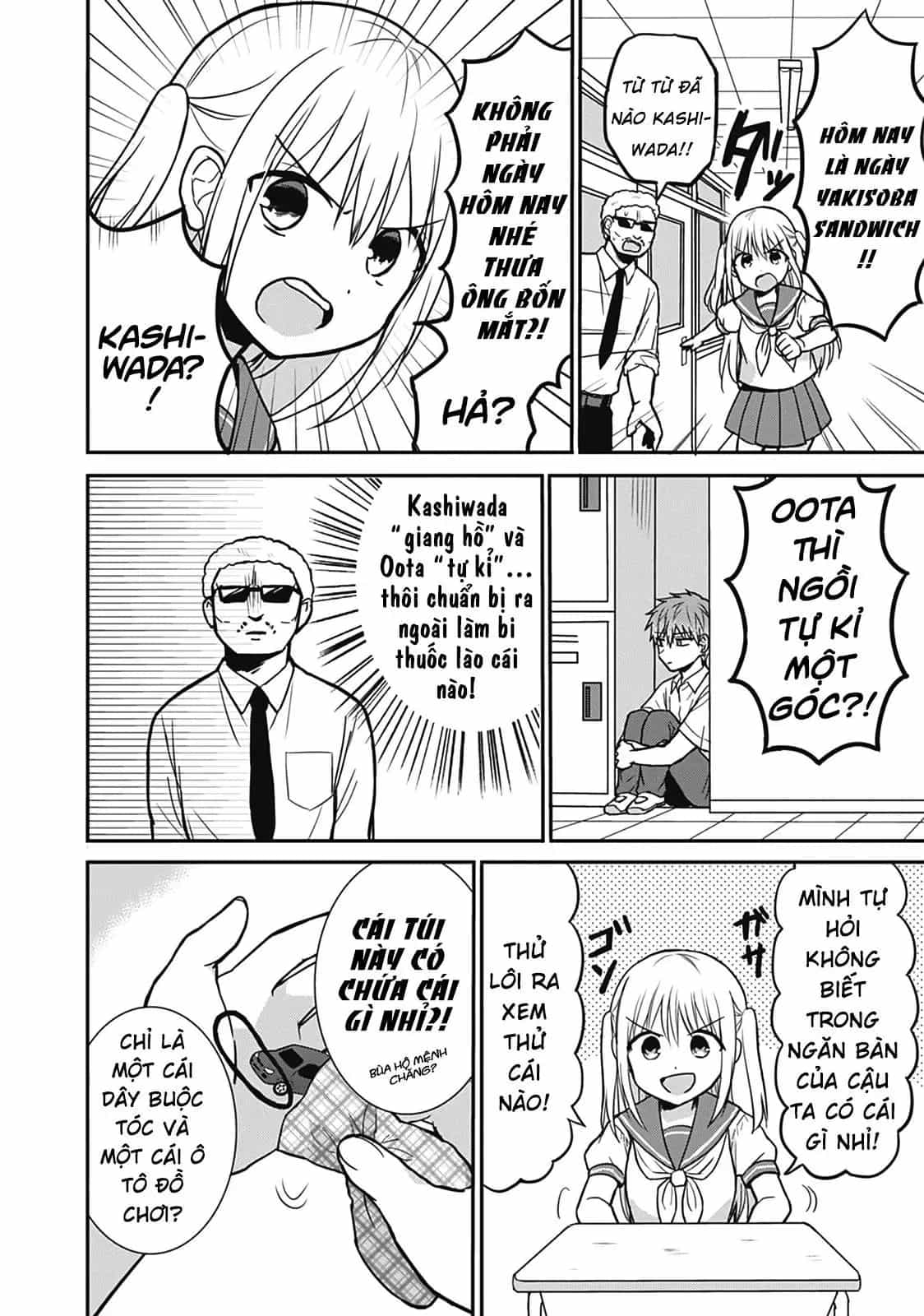Kao Ni Denai Kashiwada-San To Kao Ni Deru Oota-Kun - Chương 25.1 - ảnh 10