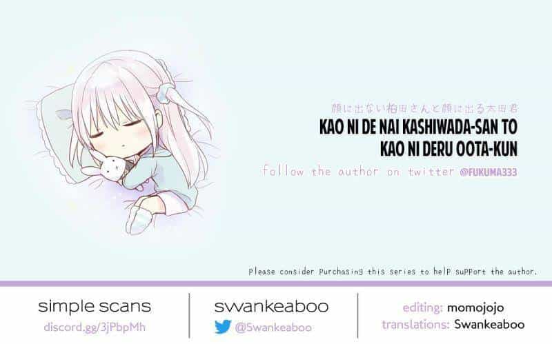 Kao Ni Denai Kashiwada-San To Kao Ni Deru Oota-Kun - Chương 29 - ảnh 13