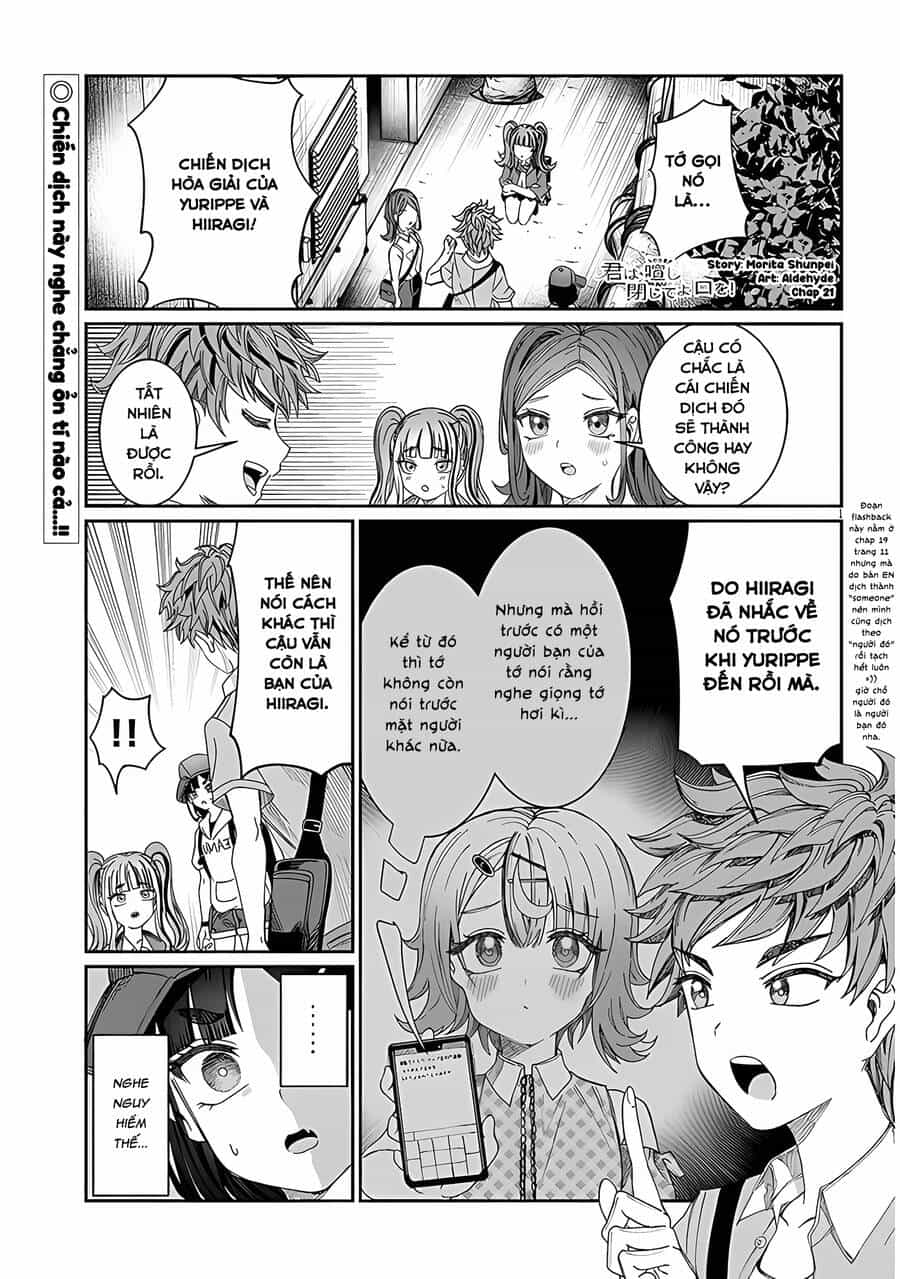 Kimi Wa Yakamashi Tojite Yo Kuchi Wo! - Chương 21 - ảnh 2