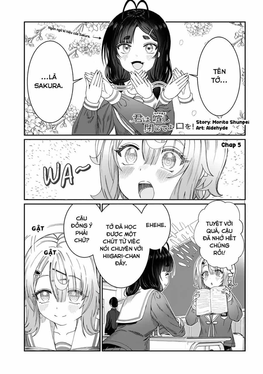 Kimi Wa Yakamashi Tojite Yo Kuchi Wo! - Chương 5 - ảnh 1
