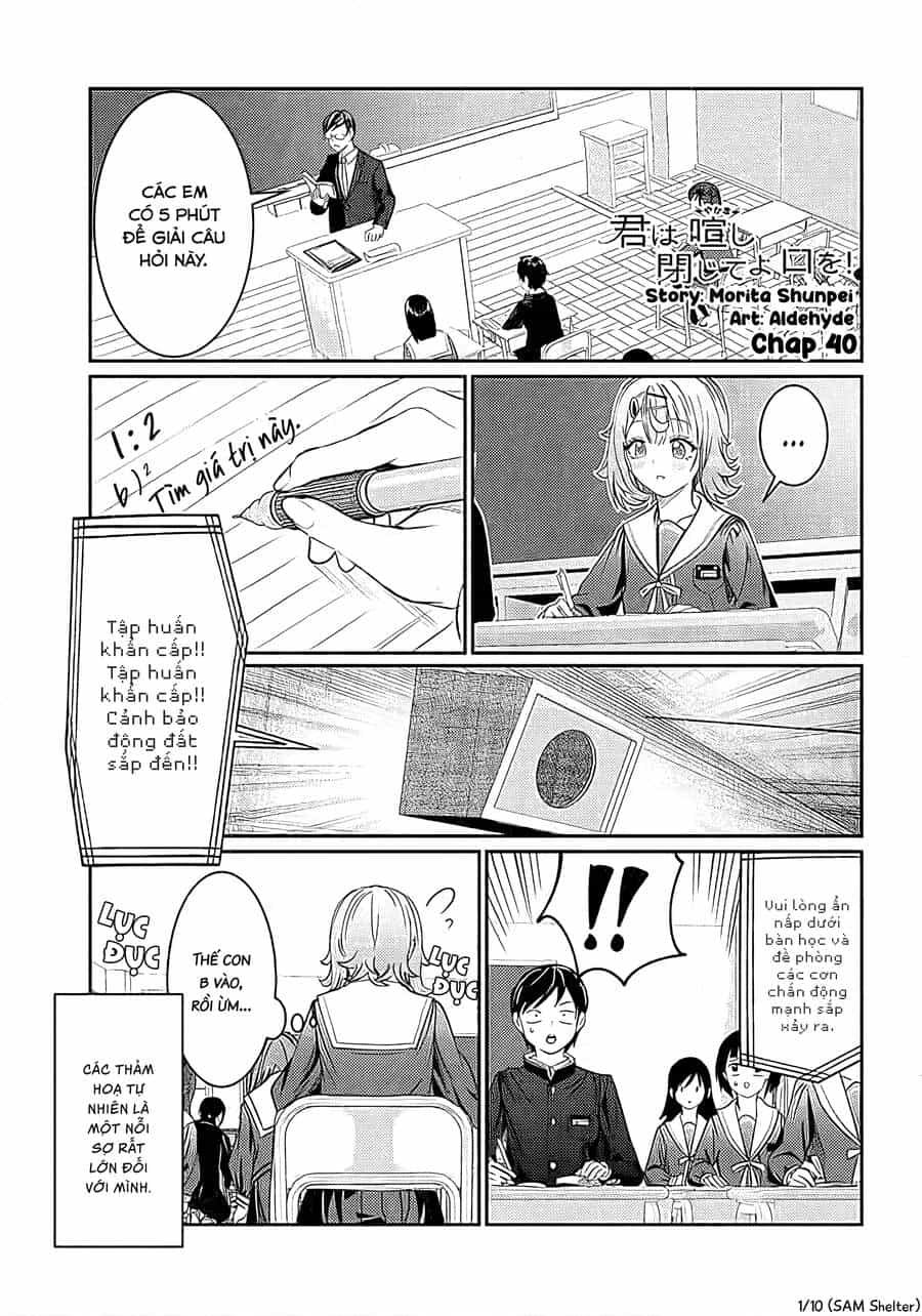 Kimi Wa Yakamashi Tojite Yo Kuchi Wo! - Chương 40 - ảnh 1