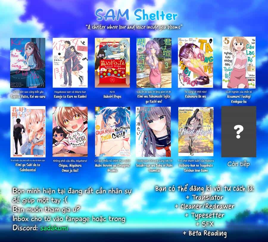 Kimi Wa Yakamashi Tojite Yo Kuchi Wo! - Chương 43 - ảnh 14