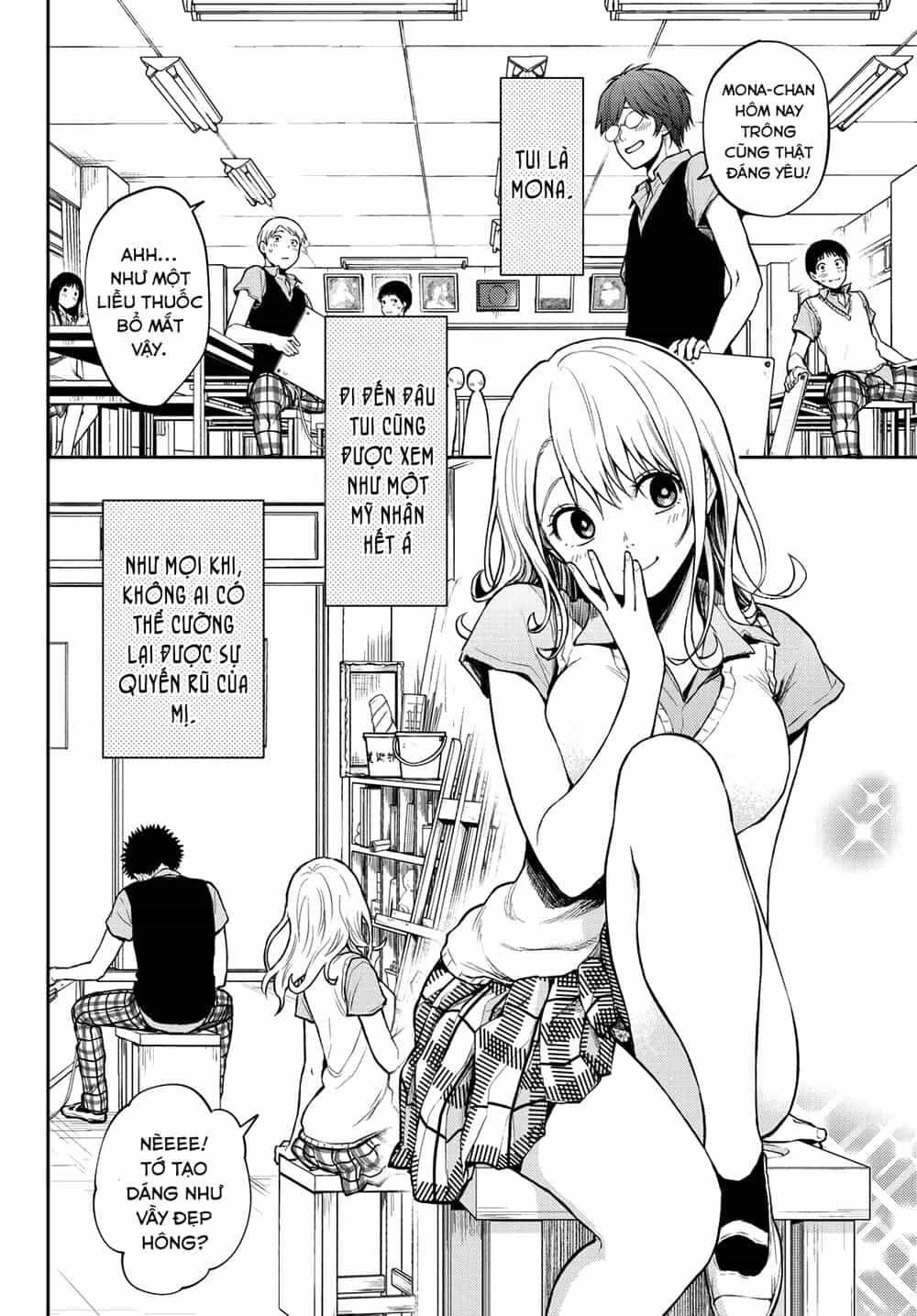Kuroiwa Medaka Ni Watashi No Kawaii Ga Tsuujinai - Chương 3 - ảnh 3