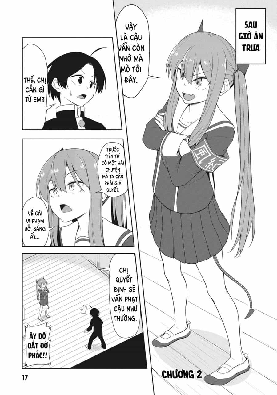 Kuso Zako Fuuki Iinchou Kaeri-Chan - Chương 2 - ảnh 2