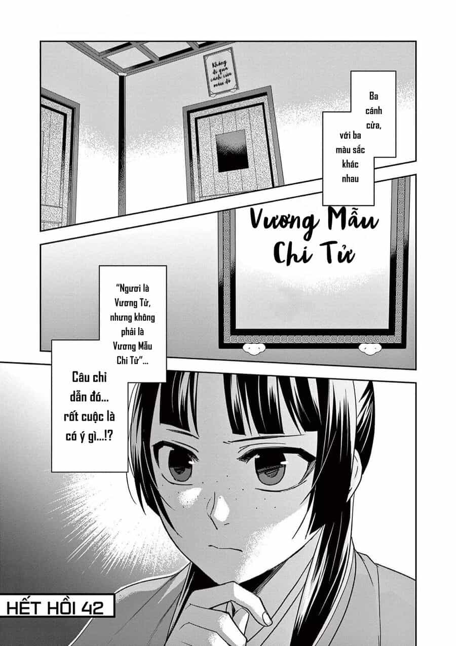 Kusuriya No Hitorigoto ~Maomao No Koukyuu Nazotoki Techou~ - Chương 42 - ảnh 43