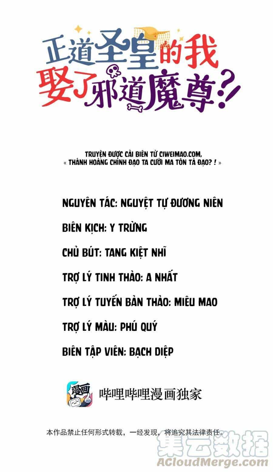 Là Thánh Hoàng Chính Đạo, Ta Cưới Ma Tôn Tà Đạo？！ - Chương 1 - ảnh 2
