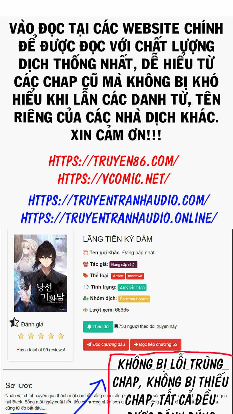 Lãng Tiên Kỳ Đàm - Chương 55 - ảnh 1