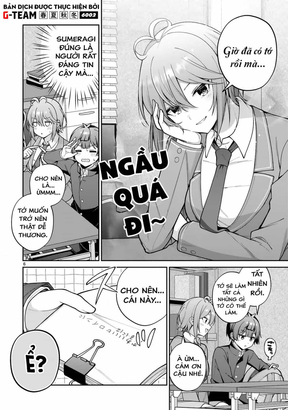 Liệu Một Cô Gái Điển Trai Cũng Có Thể Trở Thành Nữ Chính Dễ Thương Ngọt Ngào Không? - Chương 2 - ảnh 7