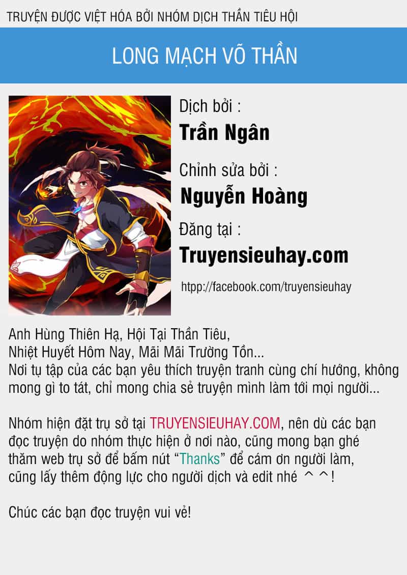 Long Mạch Võ Thần - Chương 3 - ảnh 1