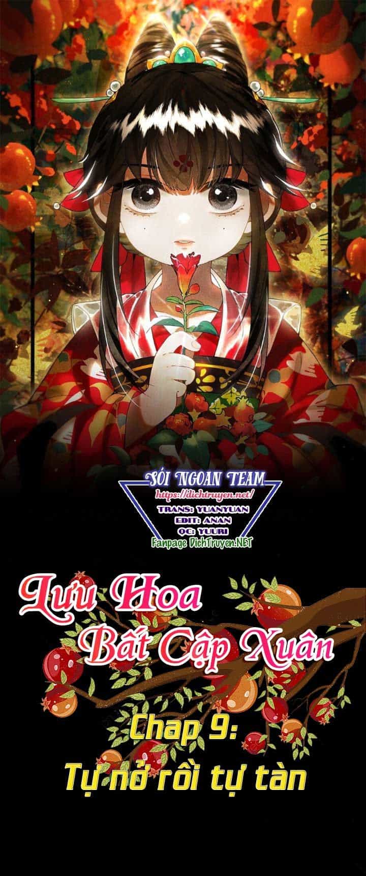 Lưu Hoa Bất Cập Xuân - Chương 9 - ảnh 1