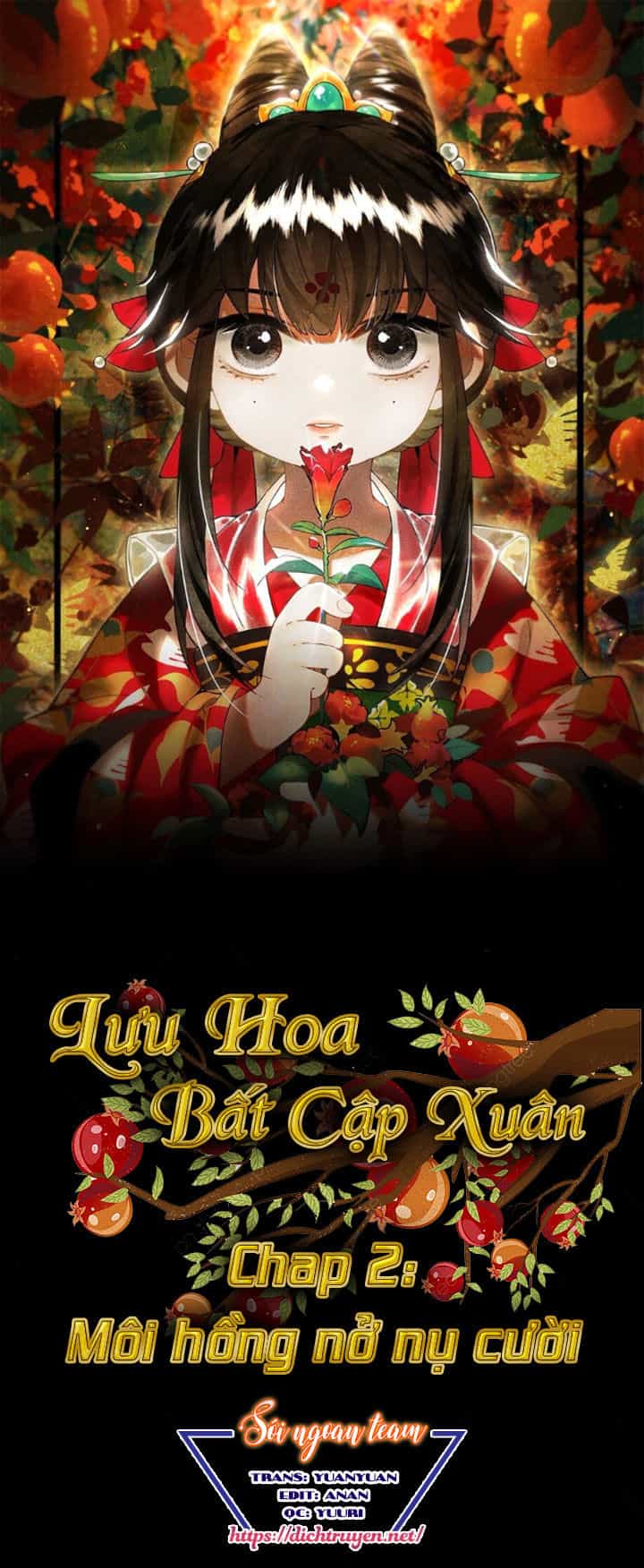 Lưu Hoa Bất Cập Xuân - Chương 2 - ảnh 1