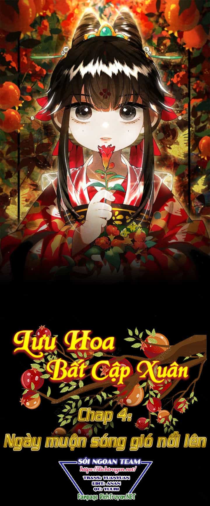 Lưu Hoa Bất Cập Xuân - Chương 4 - ảnh 1