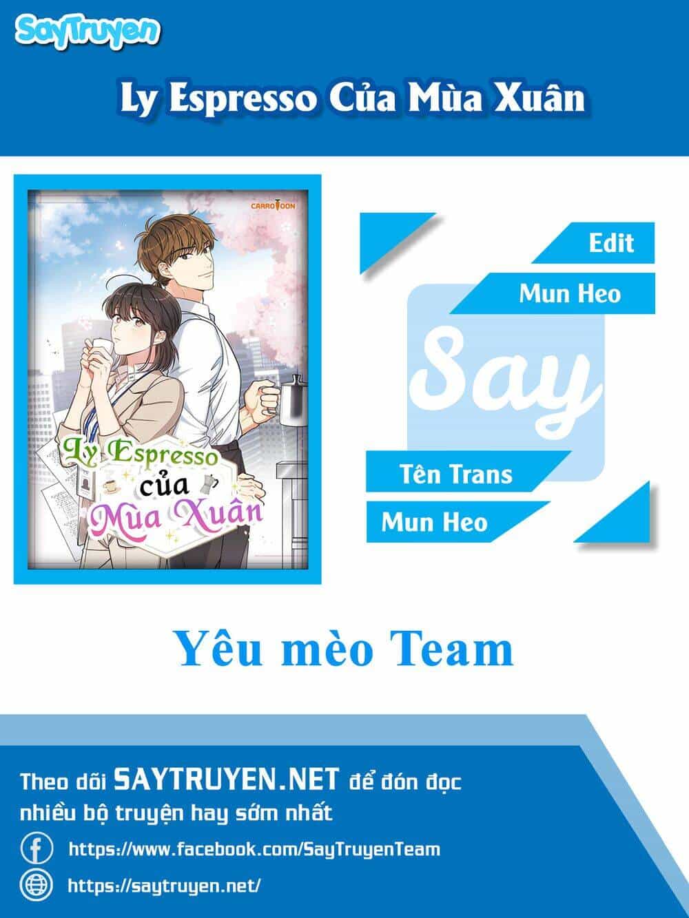 Ly Espresso Của Mùa Xuân - Chương 2 - ảnh 2