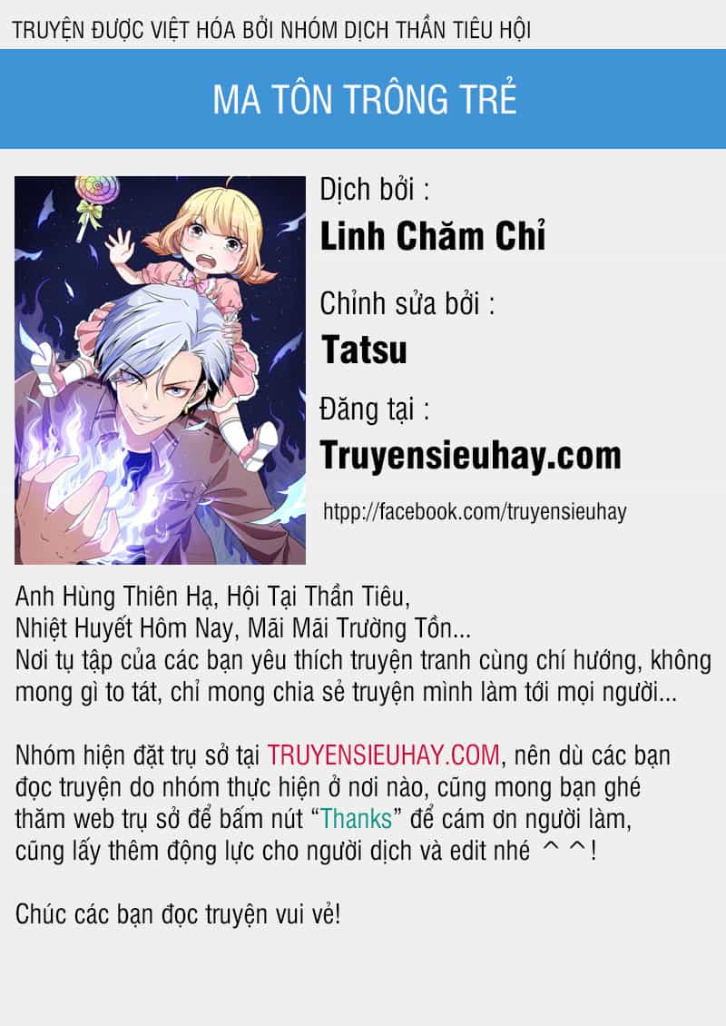 Ma Tôn Trông Trẻ - Chương 1 - ảnh 1