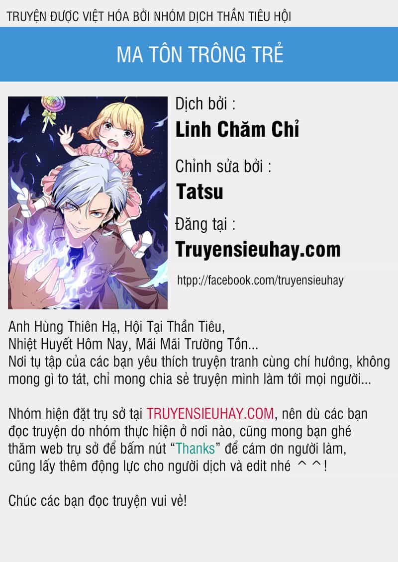 Ma Tôn Trông Trẻ - Chương 4 - ảnh 1