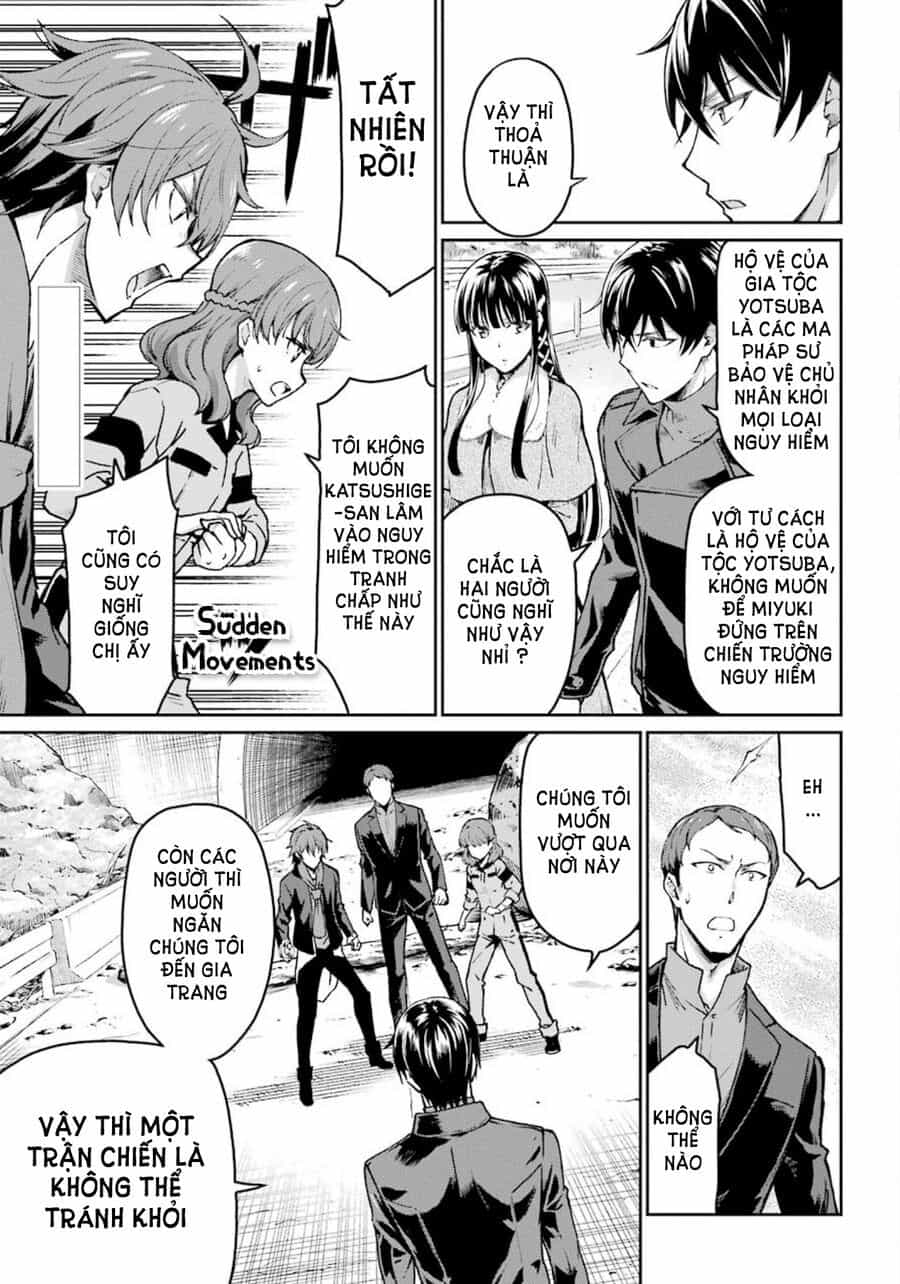 Mahouka Koukou No Rettousei - Yotsuba Keishou-Hen - Chương 9 - ảnh 2