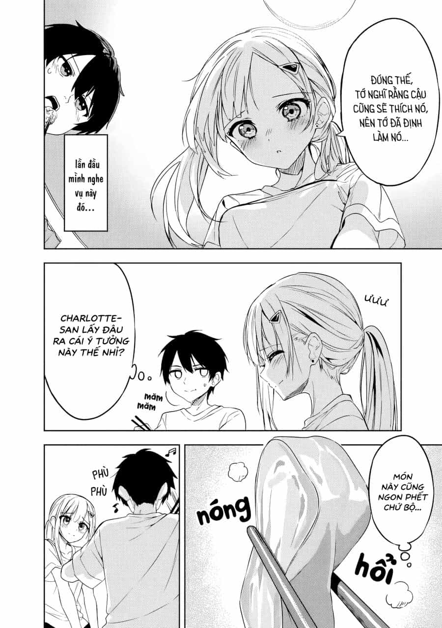 Maigo Ni Natteita Youjo Wo Tasuketara, Otonari Ni Sumu Bishoujo Ryuugakusei Ga Ie Ni Asobi Ni Kuru You Ni Natta Ken Nitsuite - Chương 4 - ảnh 11