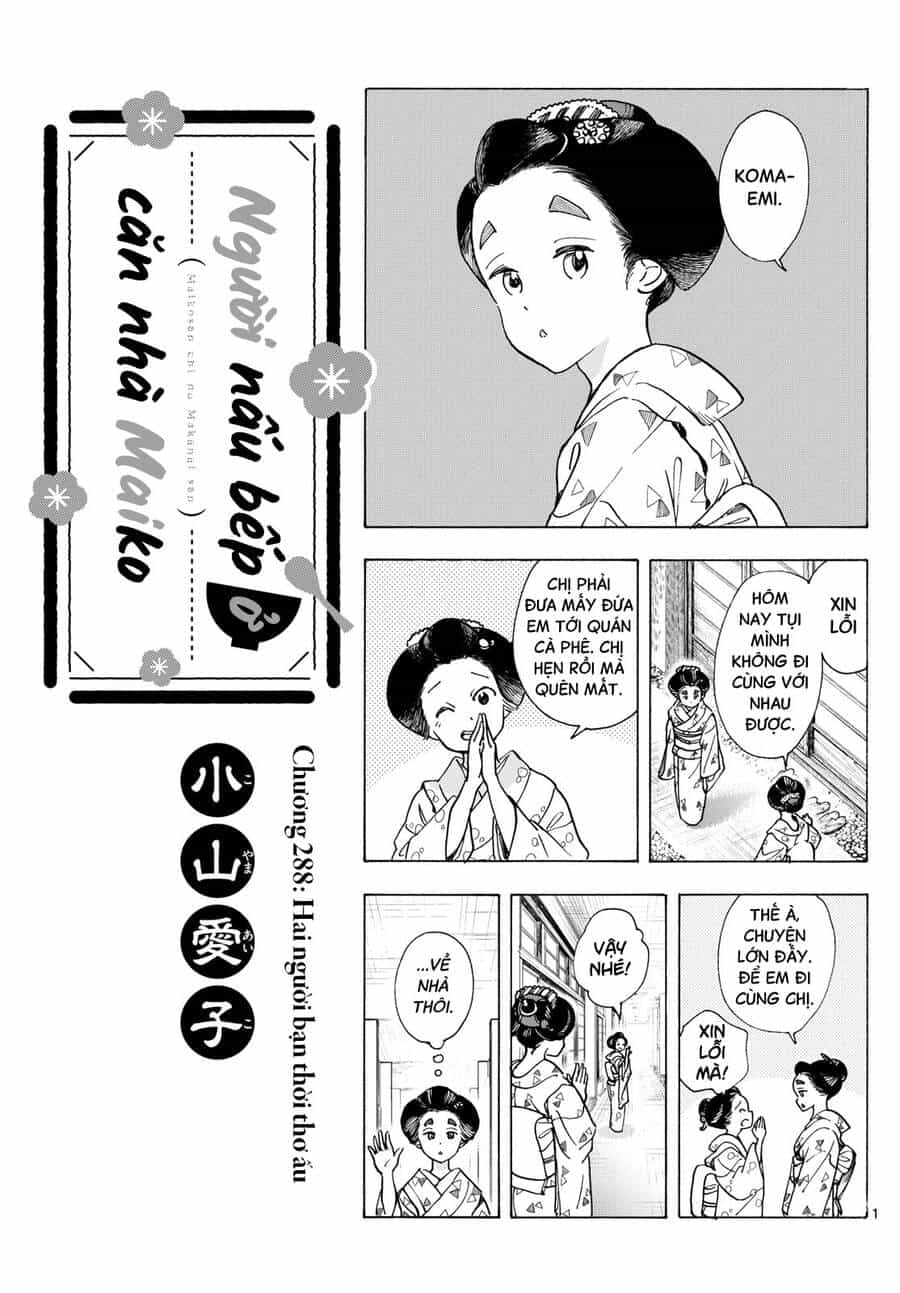Maiko-San Chi No Makanai-San - Chương 288 - ảnh 1