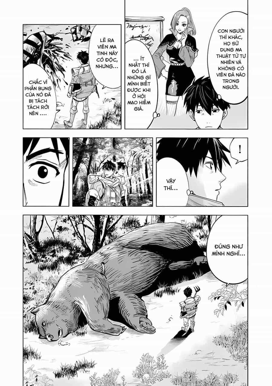 Makyo Seikatsu ~ Gakeppuchi Boken Sha Ga Hiki Komoru Ni Ha Hirosugiru - Chương 1 - ảnh 17