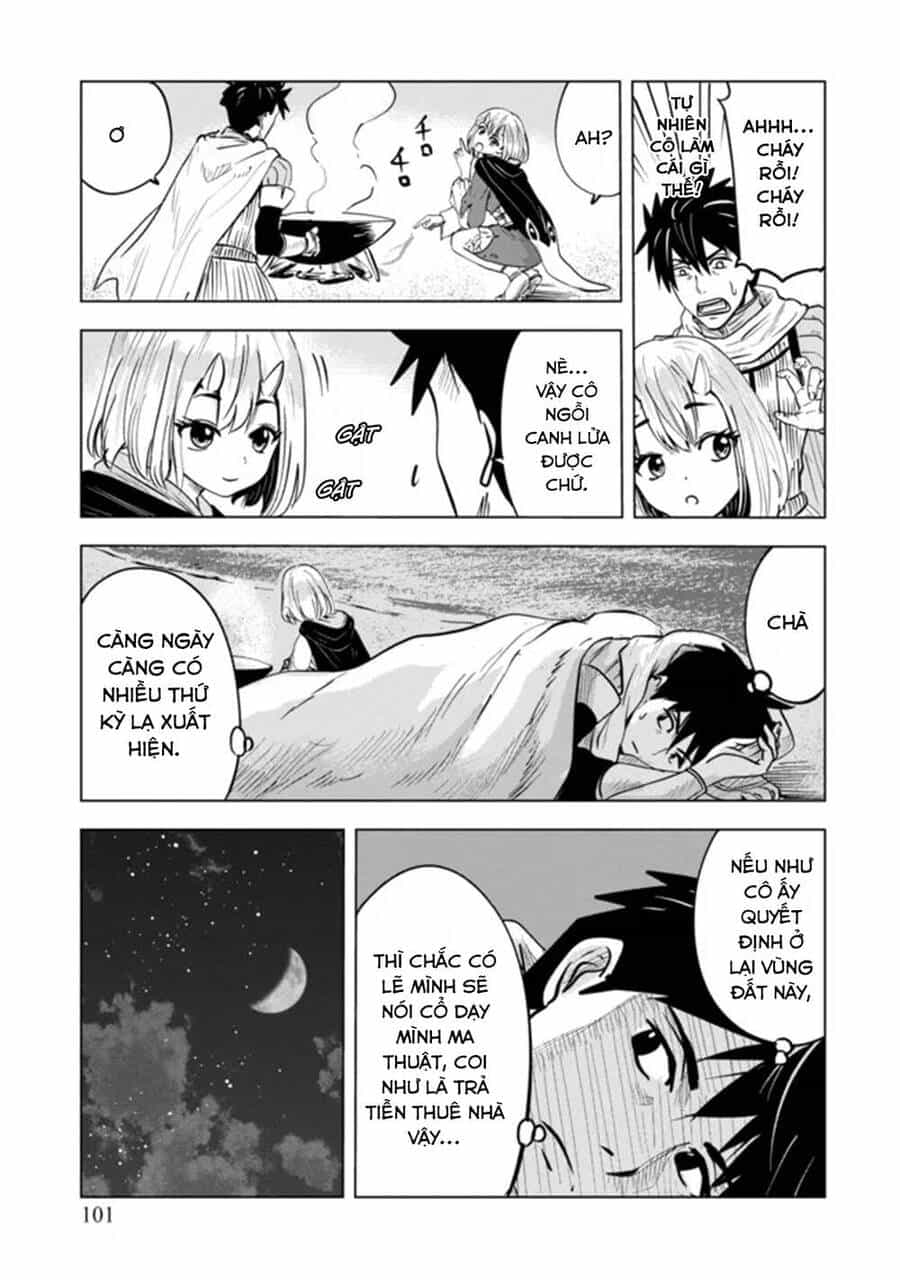 Makyo Seikatsu ~ Gakeppuchi Boken Sha Ga Hiki Komoru Ni Ha Hirosugiru - Chương 4 - ảnh 9