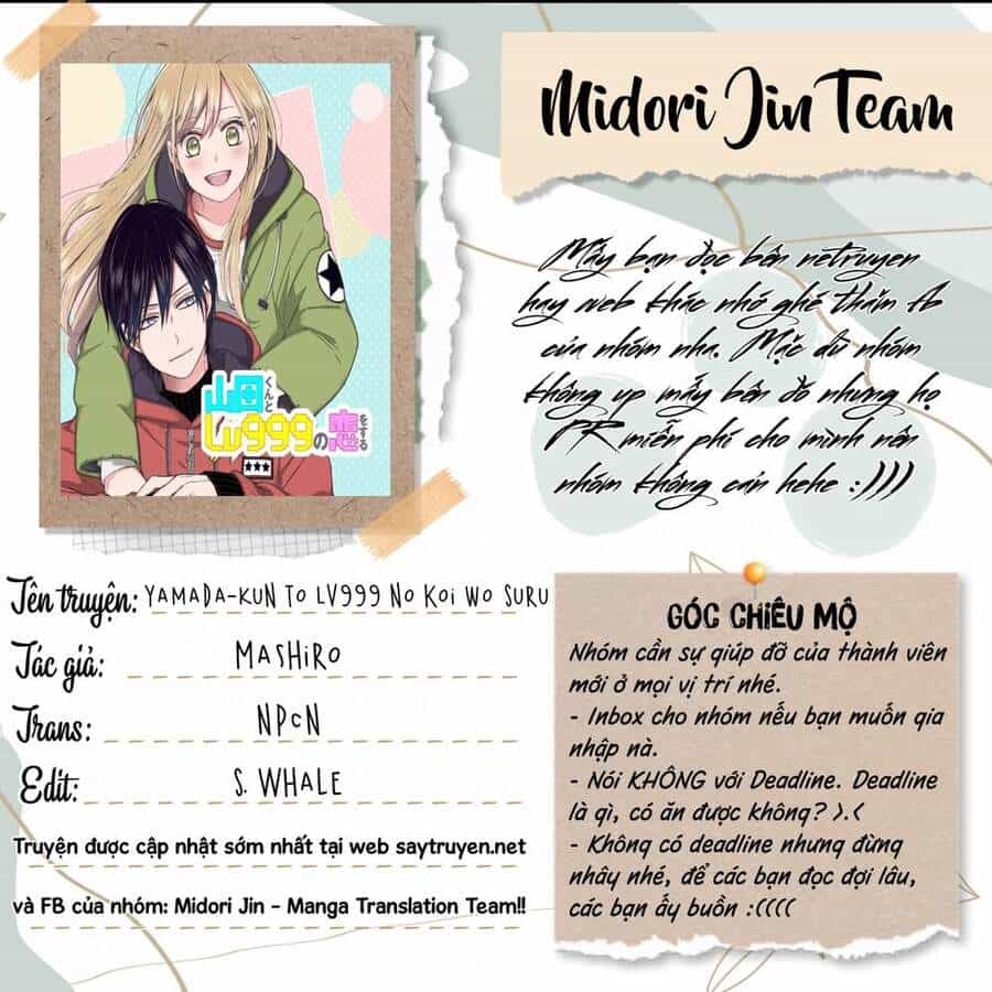 My Lv999 Love For Yamada-Kun - Chương 22 - ảnh 2