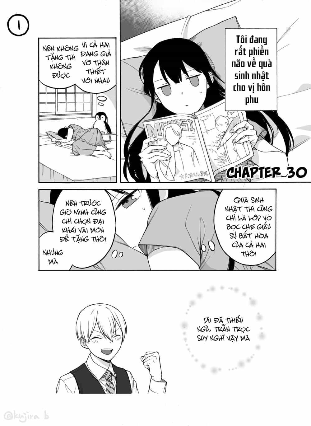 Naka No Warui Iinazuke No Hanashi - Chương 30 - ảnh 2