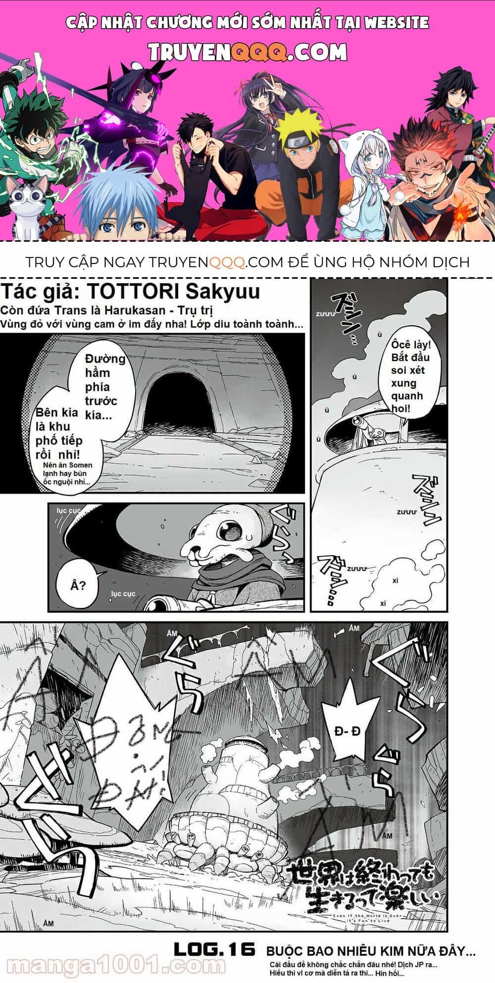 Ngay Cả Khi Hậu Tận Thế, Thật Hạnh Phúc Vẫn Còn Được Sống... - Chương 16.1 - ảnh 1
