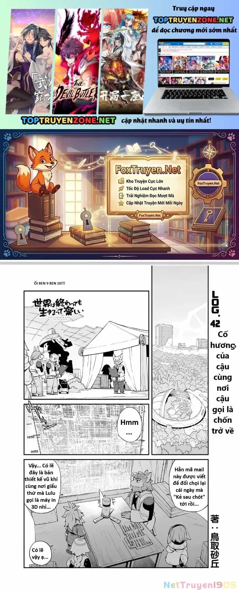 Ngay Cả Khi Hậu Tận Thế, Thật Hạnh Phúc Vẫn Còn Được Sống... - Chương 42.1 - ảnh 2