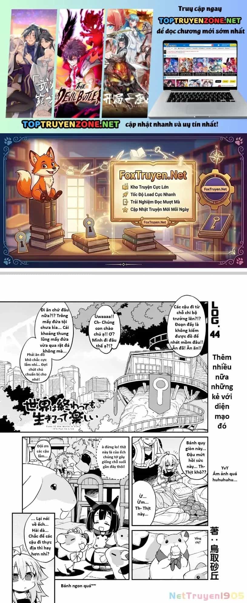 Ngay Cả Khi Hậu Tận Thế, Thật Hạnh Phúc Vẫn Còn Được Sống... - Chương 44.1 - ảnh 2