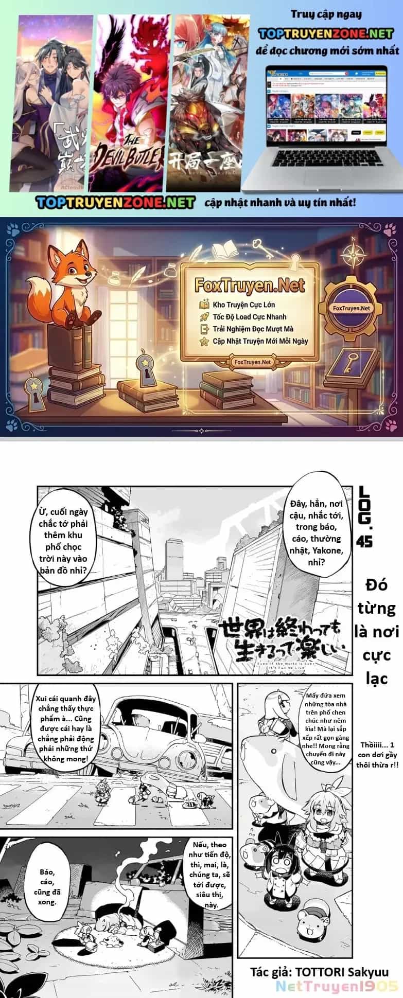 Ngay Cả Khi Hậu Tận Thế, Thật Hạnh Phúc Vẫn Còn Được Sống... - Chương 45.1 - ảnh 2