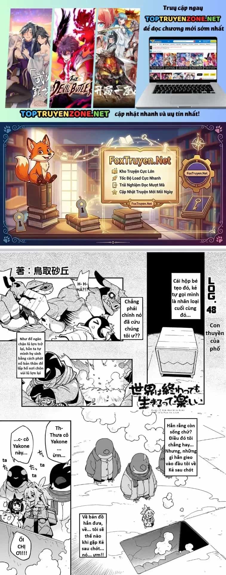 Ngay Cả Khi Hậu Tận Thế, Thật Hạnh Phúc Vẫn Còn Được Sống... - Chương 48.1 - ảnh 2