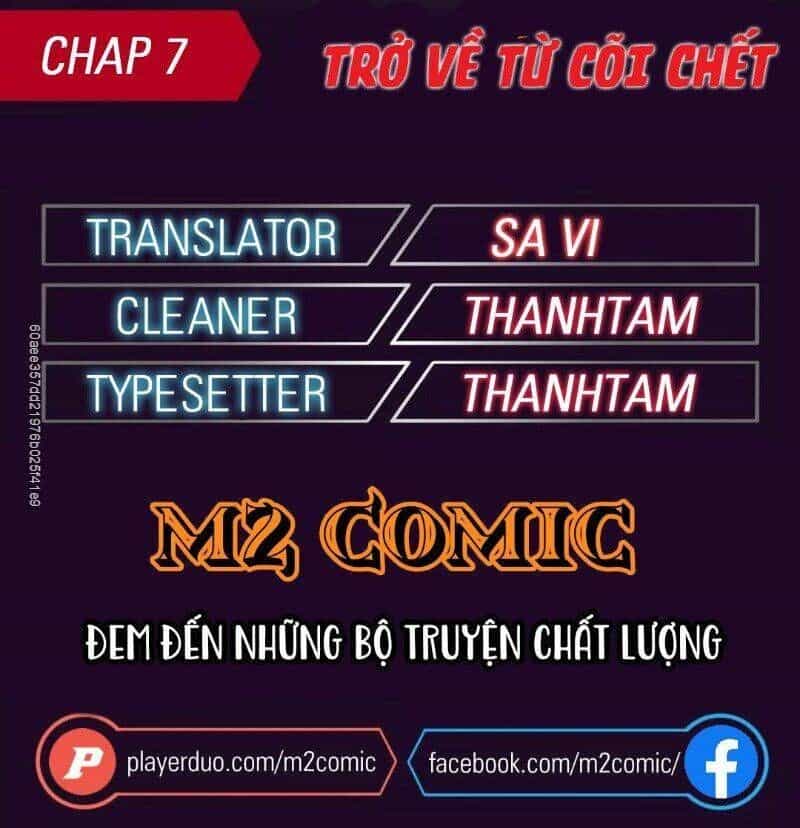 Người Trở Về Từ Cõi Chết - Chương 7.1 - ảnh 2